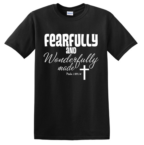 Shirt fatta con paura e - fatta,