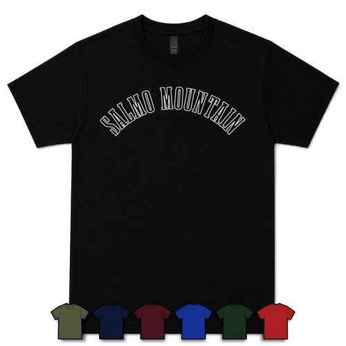 Salmo mountain shirt retrò - salmo, t-shirt