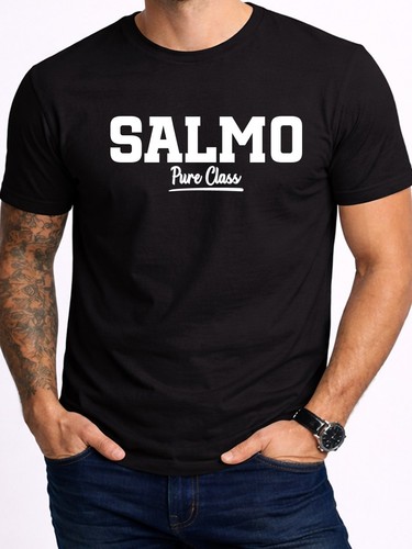 Shirt salmo cognome pura - t-shirt,