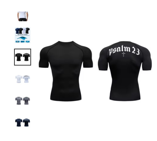 Salmo maglia compressione - 23,