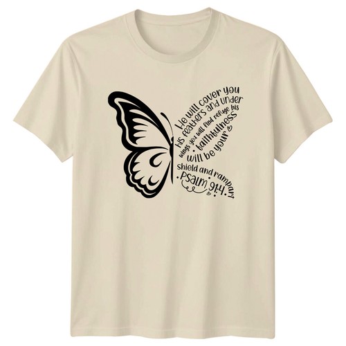 Shirt salmo 4 butterfly - salmo, 91.4