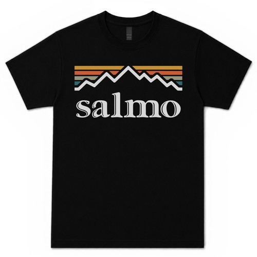 Salmo shirt iconica retrò - t-shirt,